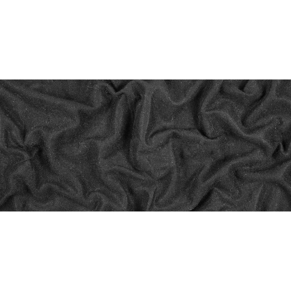 Black Faux Mohair Wool Knit Full Black Faux Mohair Wool Knit Full