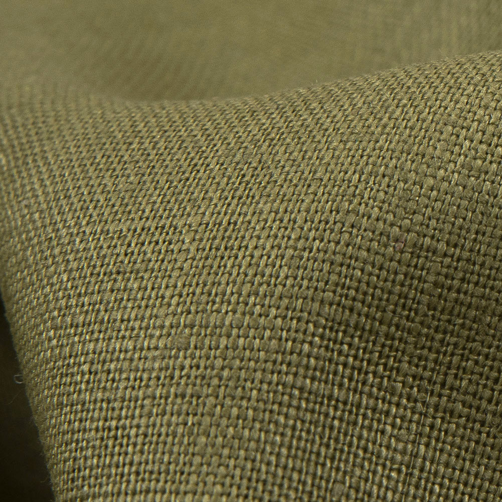 Olive Medium-Weight Linen Full Olive Medium-Weight Linen Full