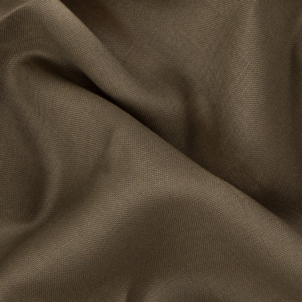 Dusty Brown Medium-Weight Linen Dusty Brown Medium-Weight Linen