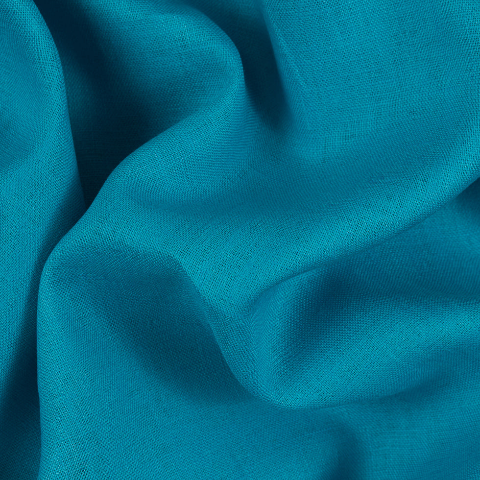 Scuba Blue Medium-Weight Linen Scuba Blue Medium-Weight Linen