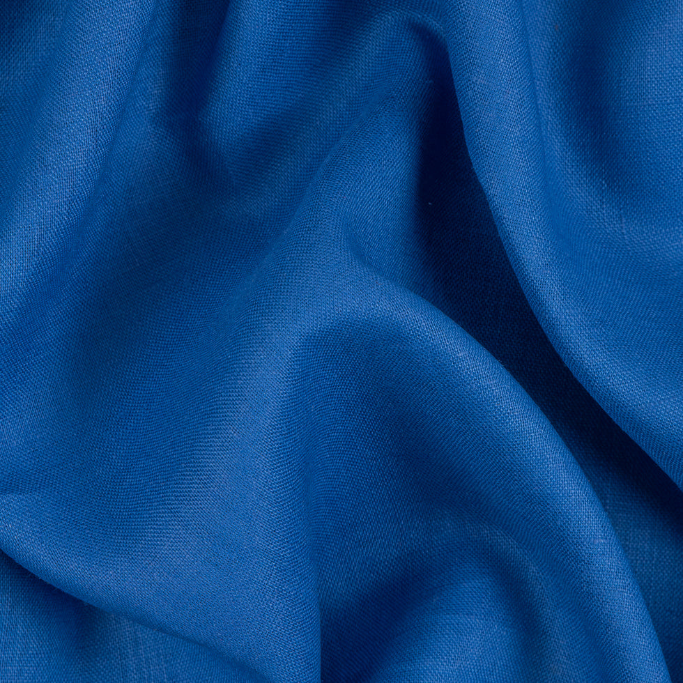 Royal Blue Medium-Weight Linen Royal Blue Medium-Weight Linen