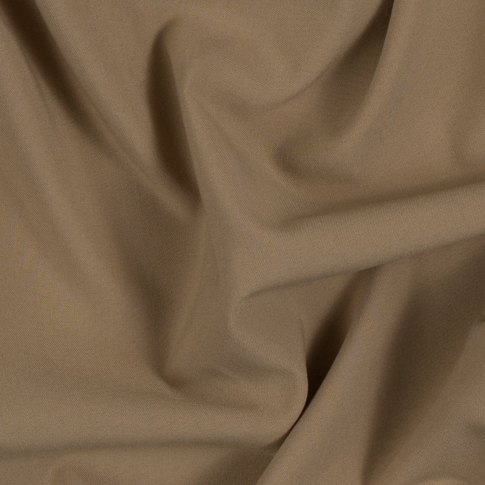 Almond Bluff Stretch Polyester Twill Almond Bluff Stretch Polyester Twill