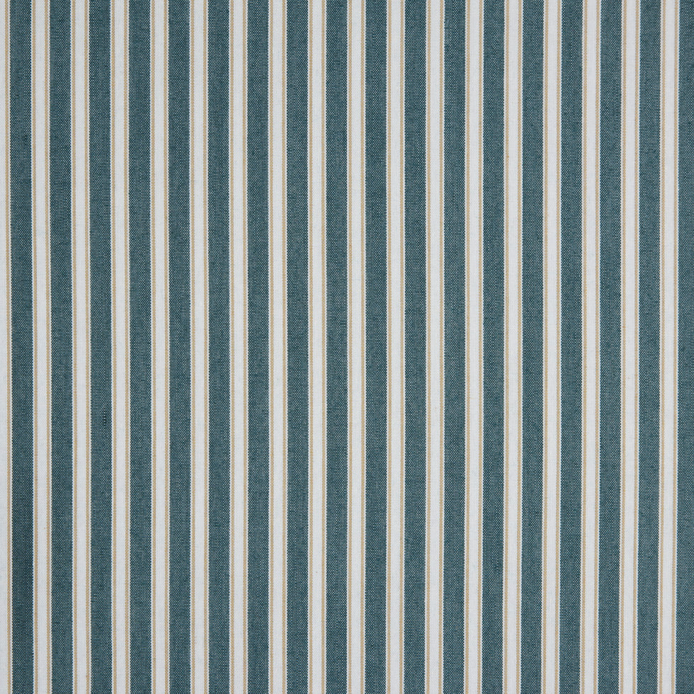 Deep Jungle/Latte/White Shadow Striped Polyester Blended Shirting Deep Jungle/Latte/White Shadow Striped Polyester Blended Shirting