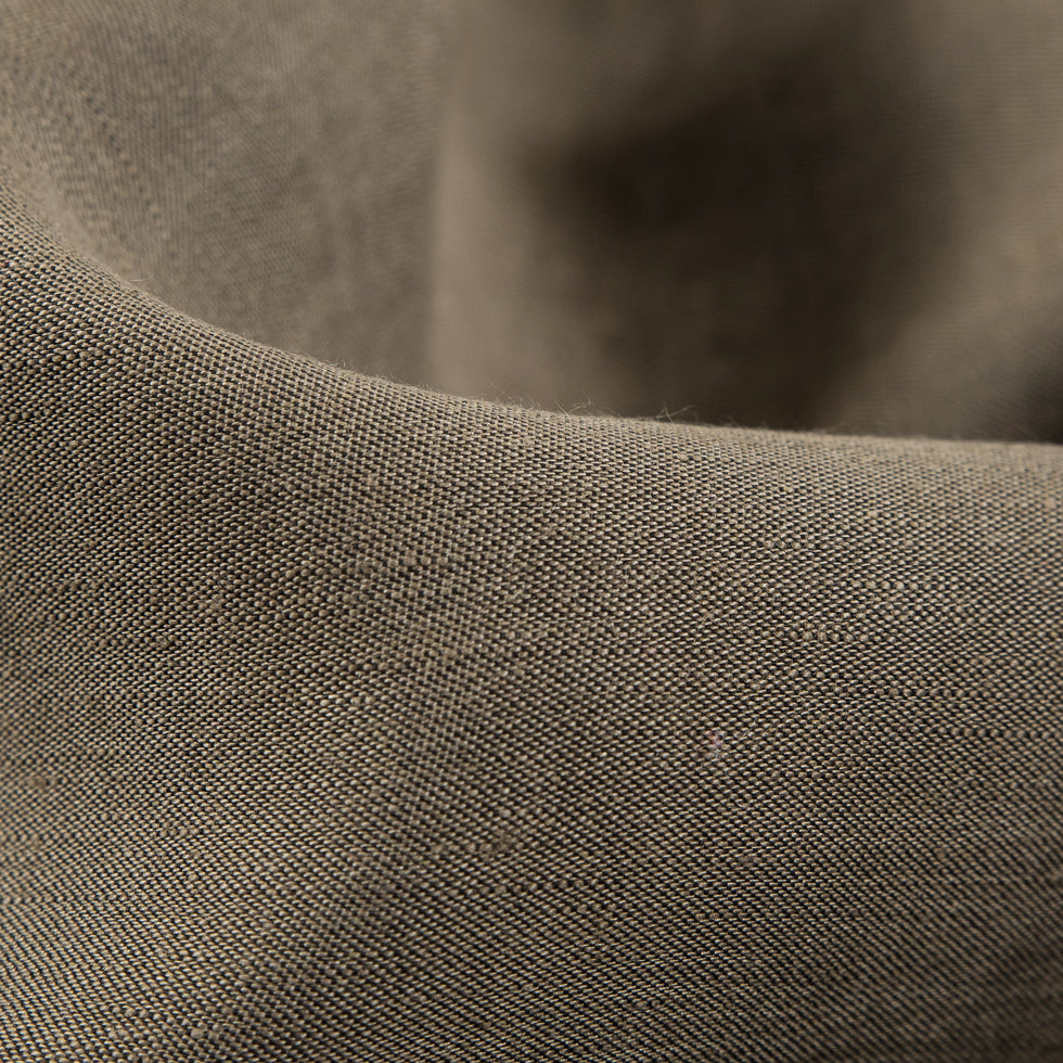 Black Olive/Moonlight Double-Faced Suiting Full Black Olive/Moonlight Double-Faced Suiting Full