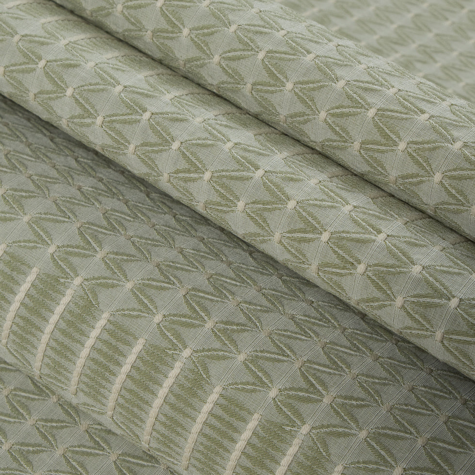 Whisper Green Textural Chevron Striped Woven Folded Whisper Green Textural Chevron Striped Woven Folded