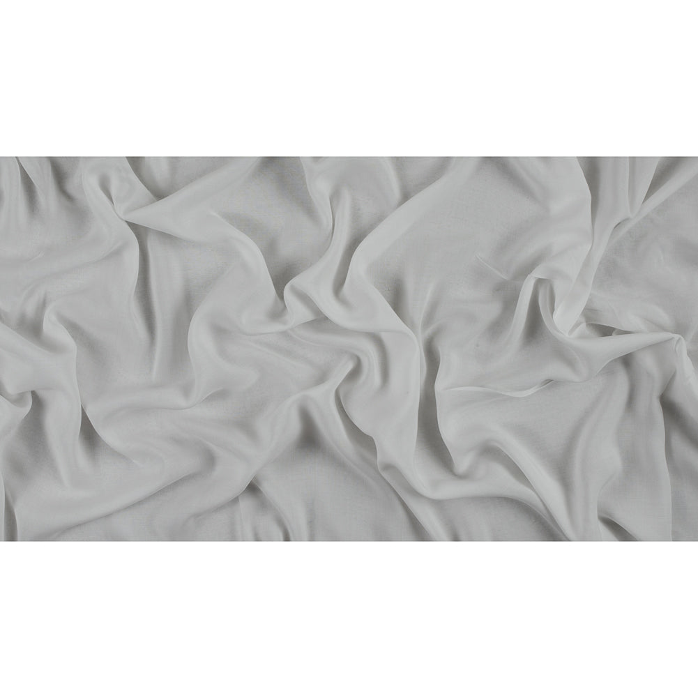 Ivory Solid Viscose Batiste Folded Ivory Solid Viscose Batiste Folded