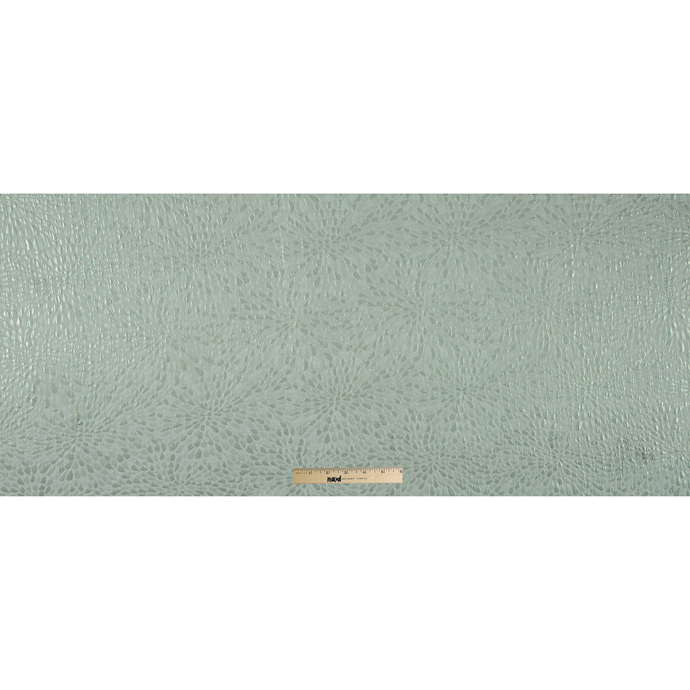 Ivory and Green Classical Metallic Jacquard/Brocade Full Ivory and Green Classical Metallic Jacquard/Brocade Full