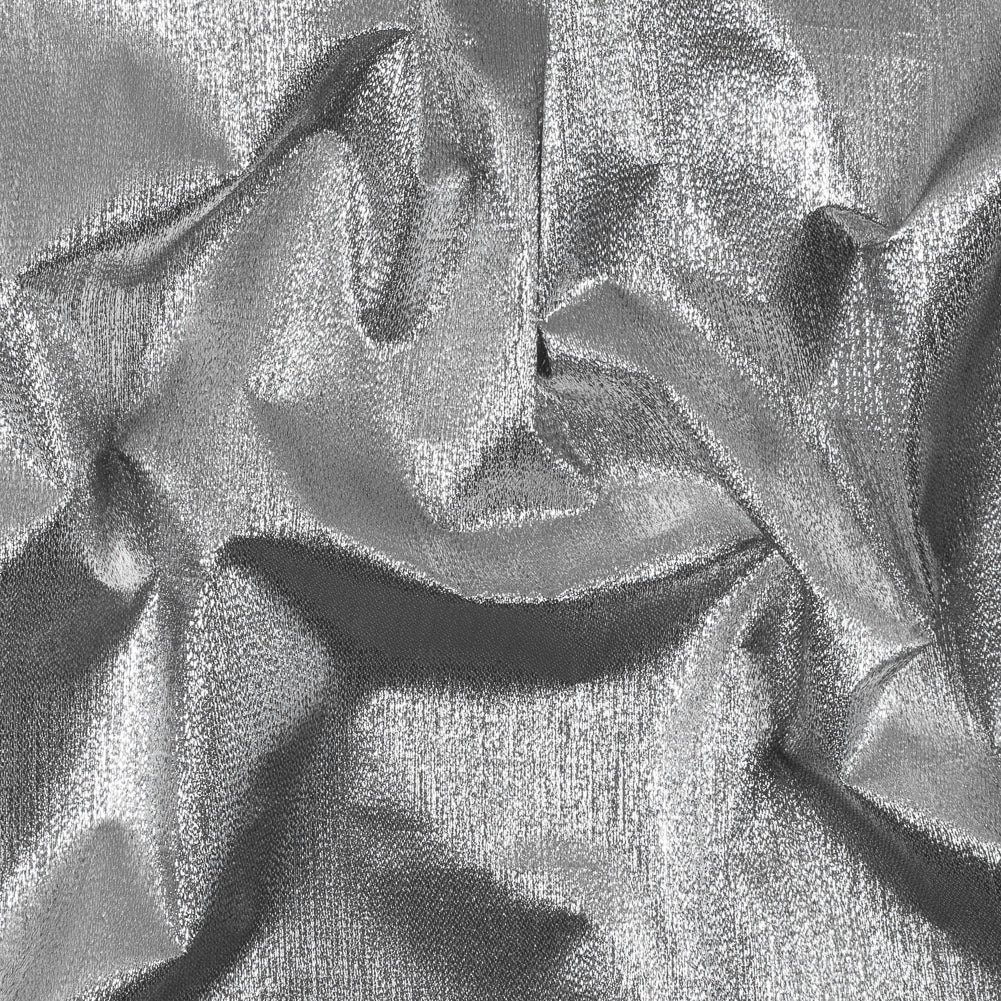 Metallic Silver Woven Lame Metallic Silver Woven Lame