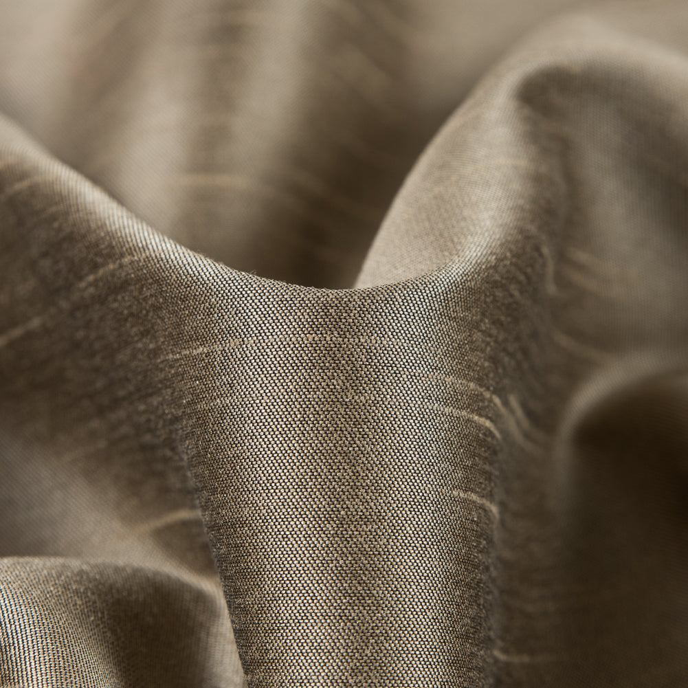 Chamomile Solid Polyester Shantung Detail Chamomile Solid Polyester Shantung Detail