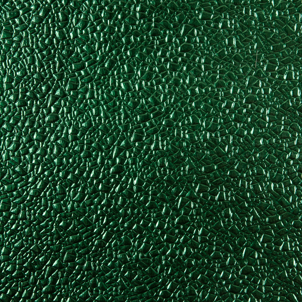 Metallic Green Crackled Vinyl Metallic Green Crackled Vinyl