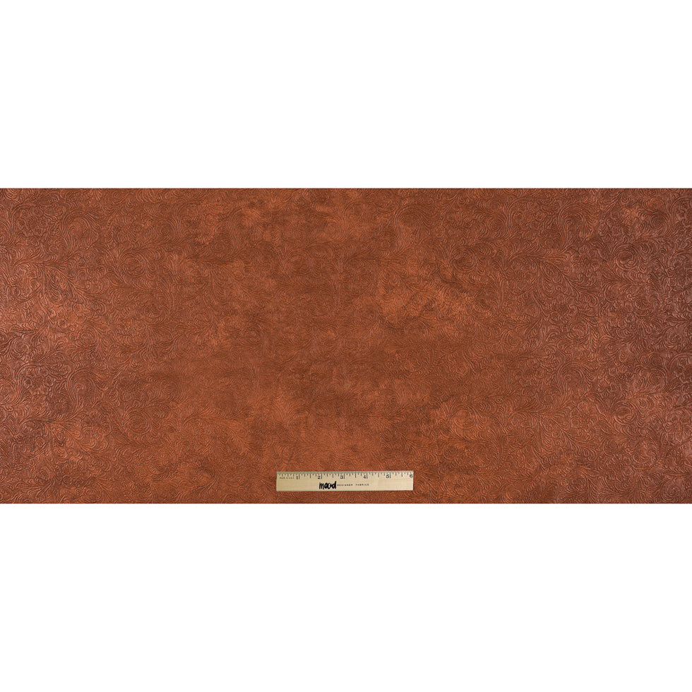 Burbon Floral Embossed Vinyl Folded Burbon Floral Embossed Vinyl Folded