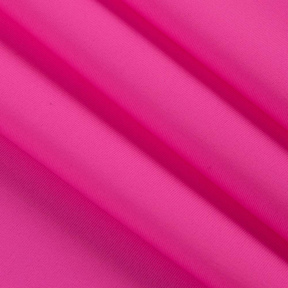 5.6oz Matte Tricot with High Compression - Neon Pink - Jolie Collection Folded