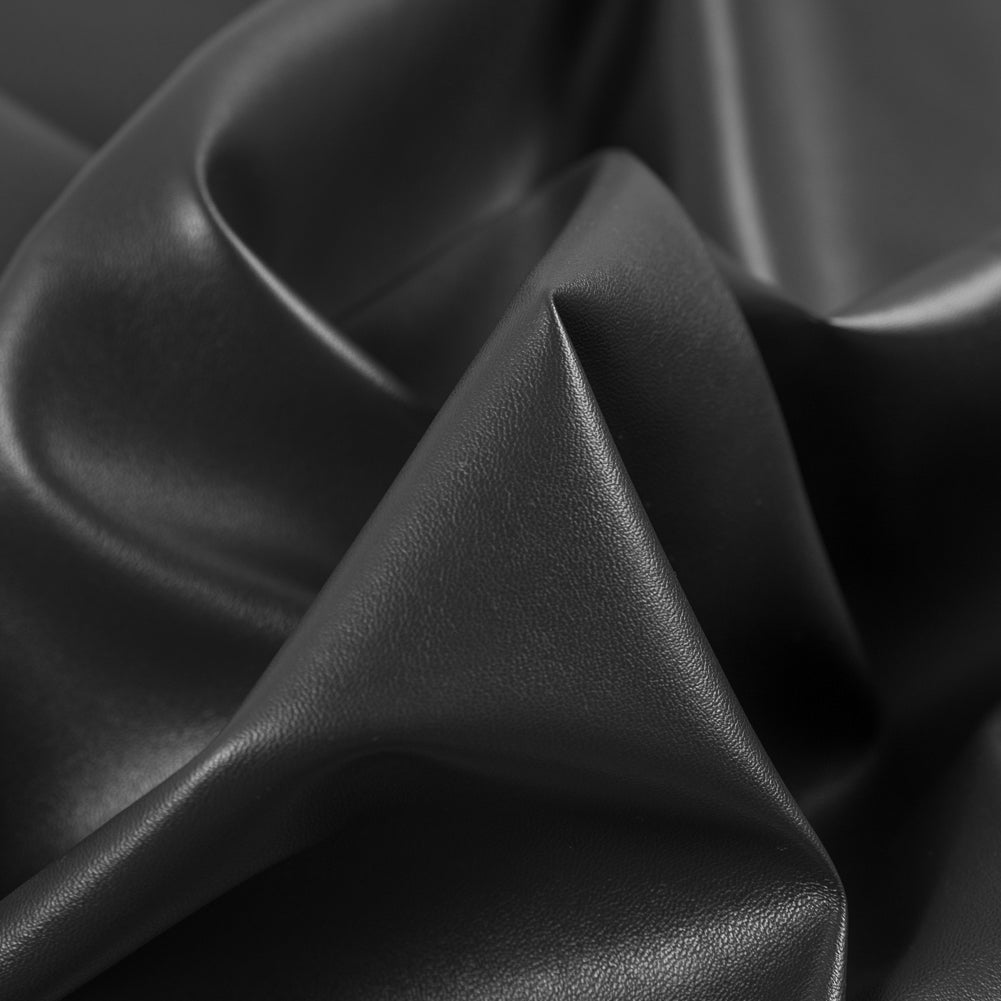 Black Stretch Faux Leather/Vinyl Full Black Stretch Faux Leather/Vinyl Full