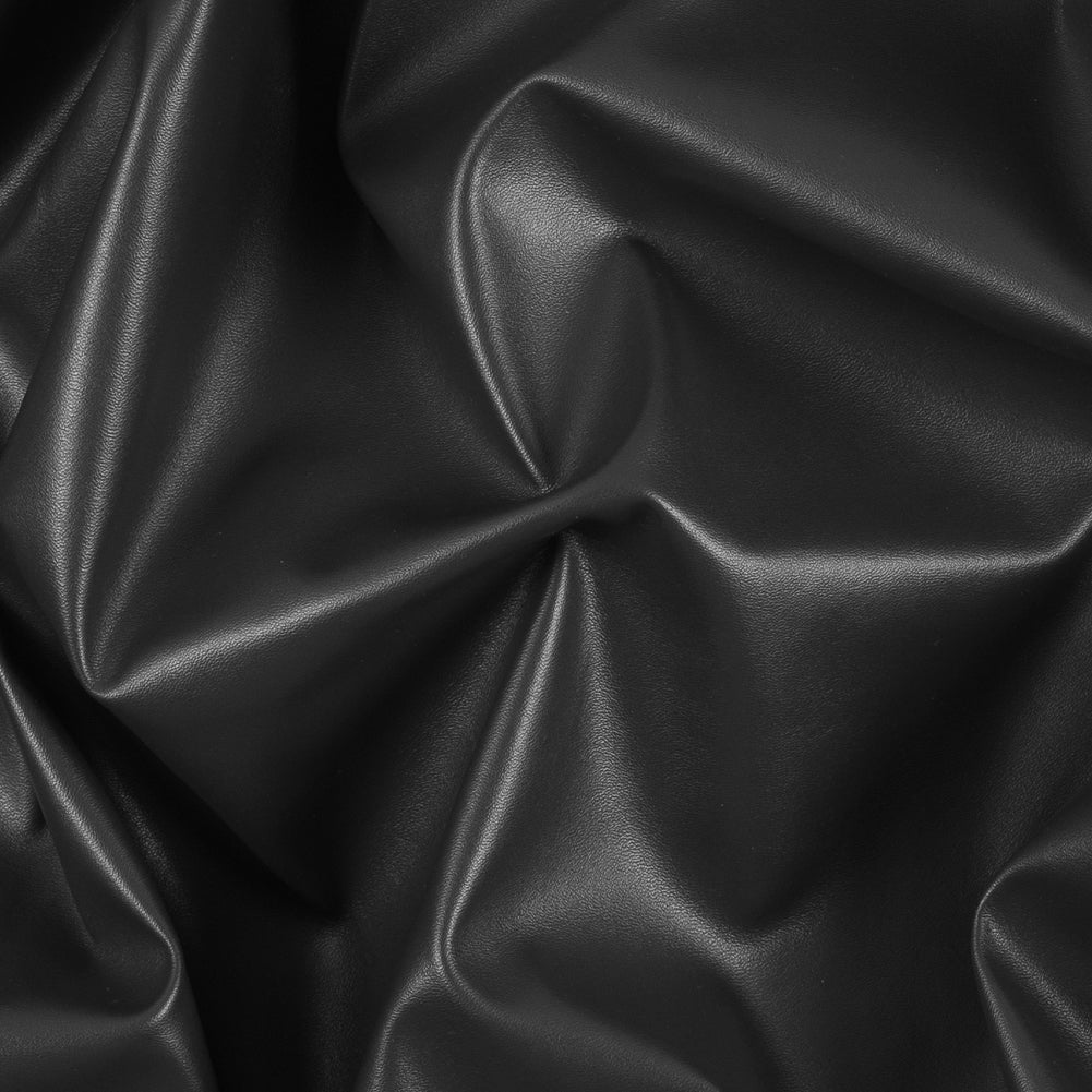 Black Stretch Faux Leather/Vinyl Black Stretch Faux Leather/Vinyl