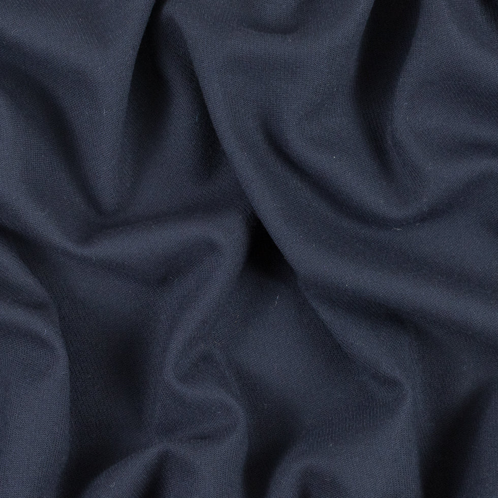 True Navy Stretch Virgin Wool Twill True Navy Stretch Virgin Wool Twill