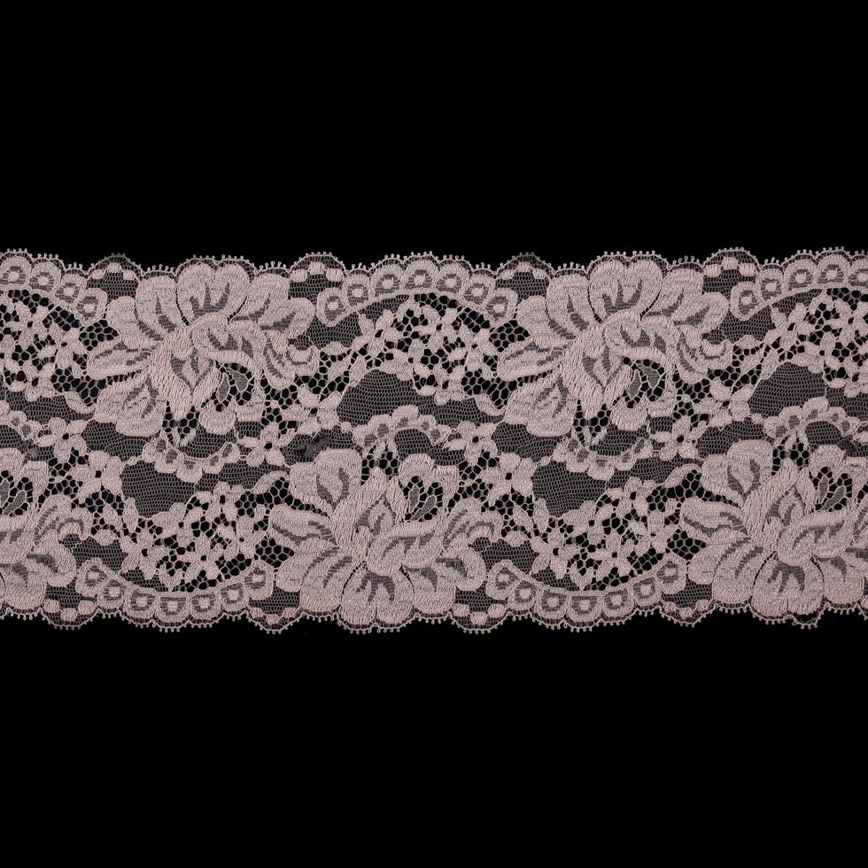 Heavenly Pink Fine Floral Lace Trim - 5.5 Heavenly Pink Fine Floral Lace Trim - 5.5