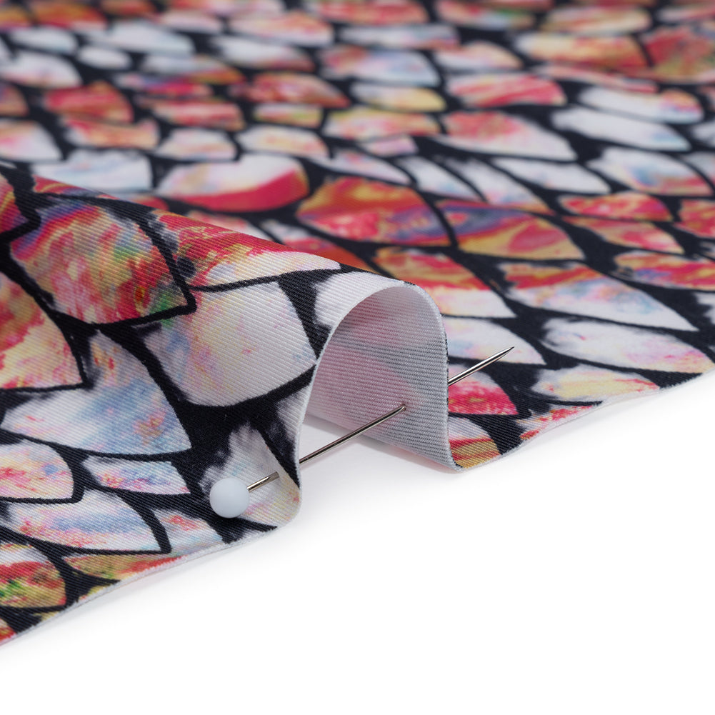 Scales Printed on a Caye UV Protective Compression Swimwear Tricot w/ Aloe Vera Microcapsules Full Scales Printed on a Caye UV Protective Compression Swimwear Tricot w/ Aloe Vera Microcapsules Full