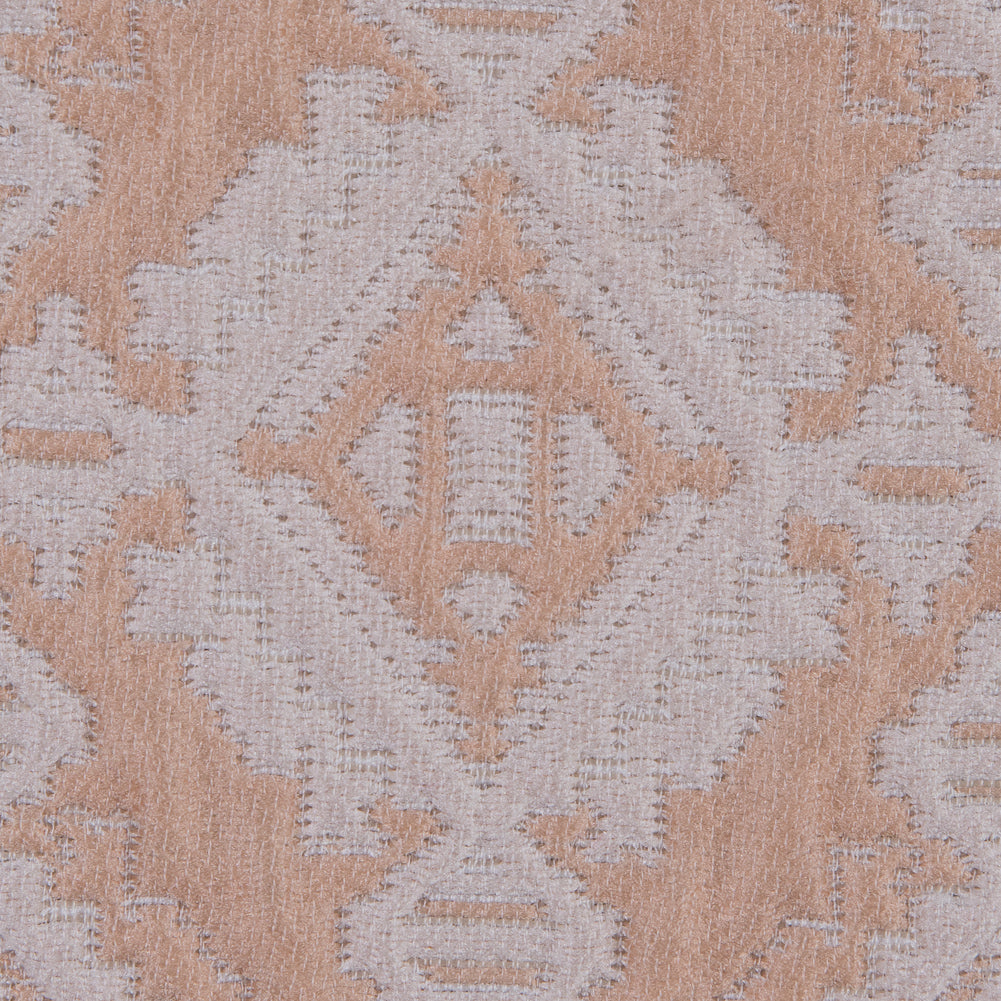 Apricot/Cream Geometric Brocade Detail Apricot/Cream Geometric Brocade Detail