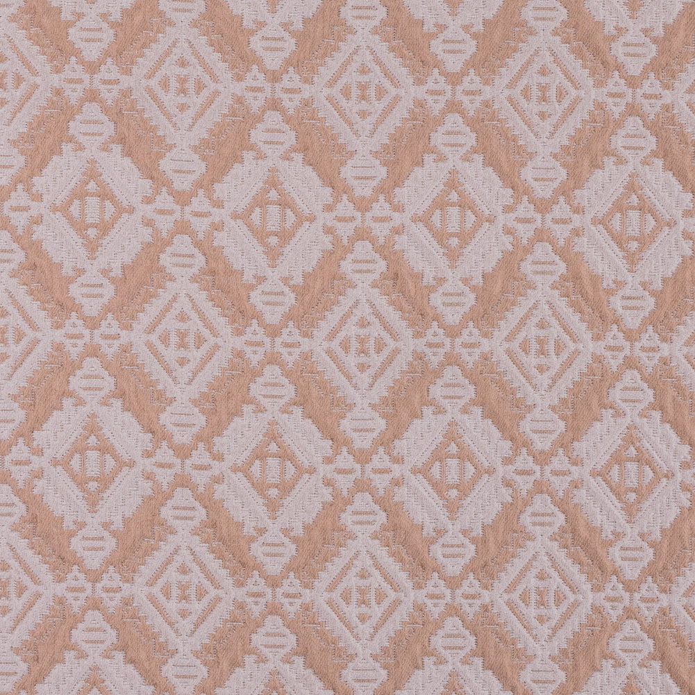 Apricot/Cream Geometric Brocade Apricot/Cream Geometric Brocade