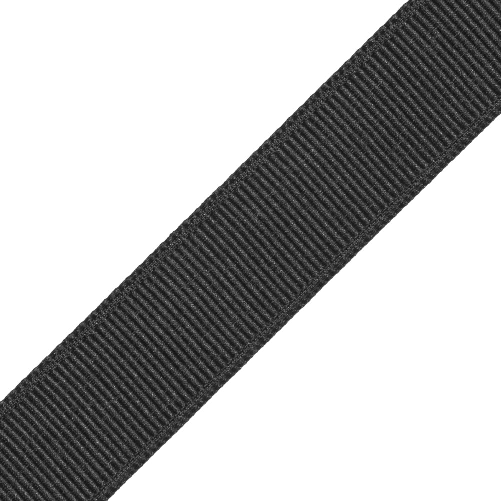 Black Grosgrain Ribbon - 5/8 - Detail Black Grosgrain Ribbon - 5/8 - Detail