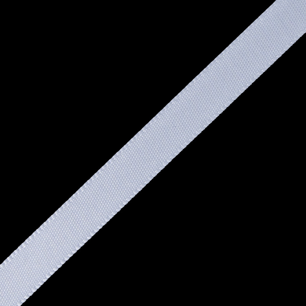 Light Silver Double Faced Satin Ribbon - 0.25" Detail Light Silver Double Faced Satin Ribbon - 0.25" Detail