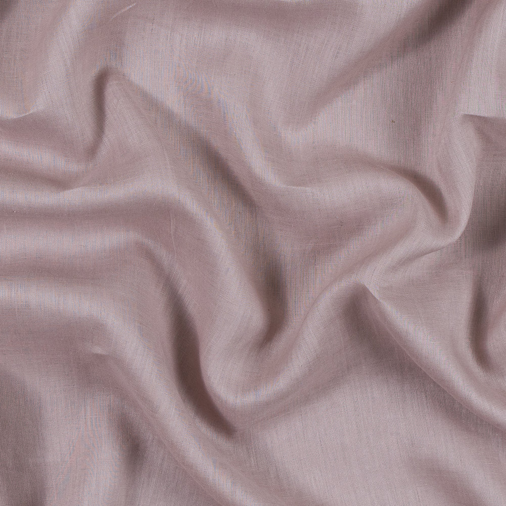 Italian Metallic Adobe Rose Woven Linen Italian Metallic Adobe Rose Woven Linen