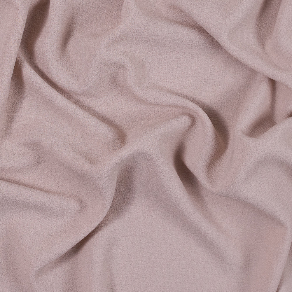 Italian Rose Dust Stretch Polyester Crepe Italian Rose Dust Stretch Polyester Crepe
