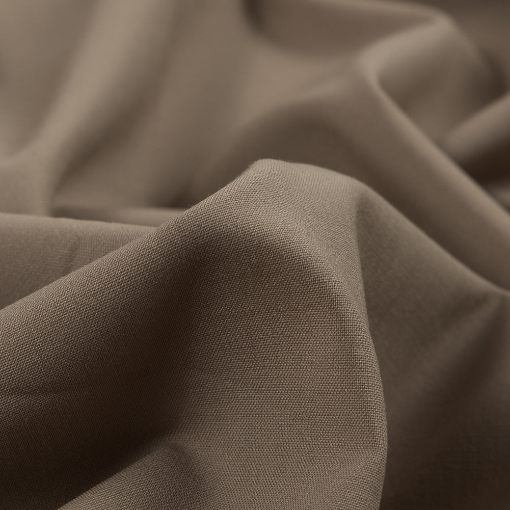 Candied Ginger Stretch Wool Suiting Detail Candied Ginger Stretch Wool Suiting Detail