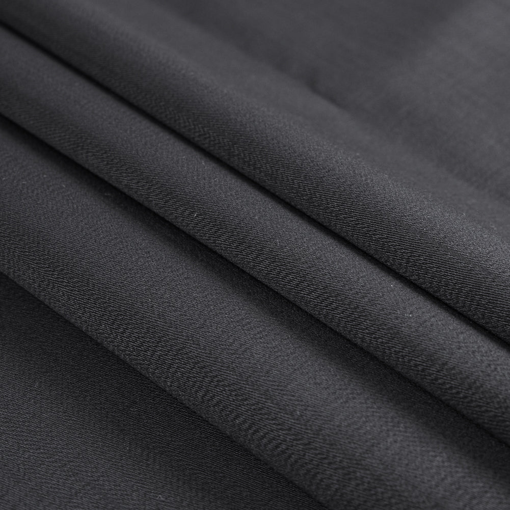 Black Cotton Dobby Folded Black Cotton Dobby Folded
