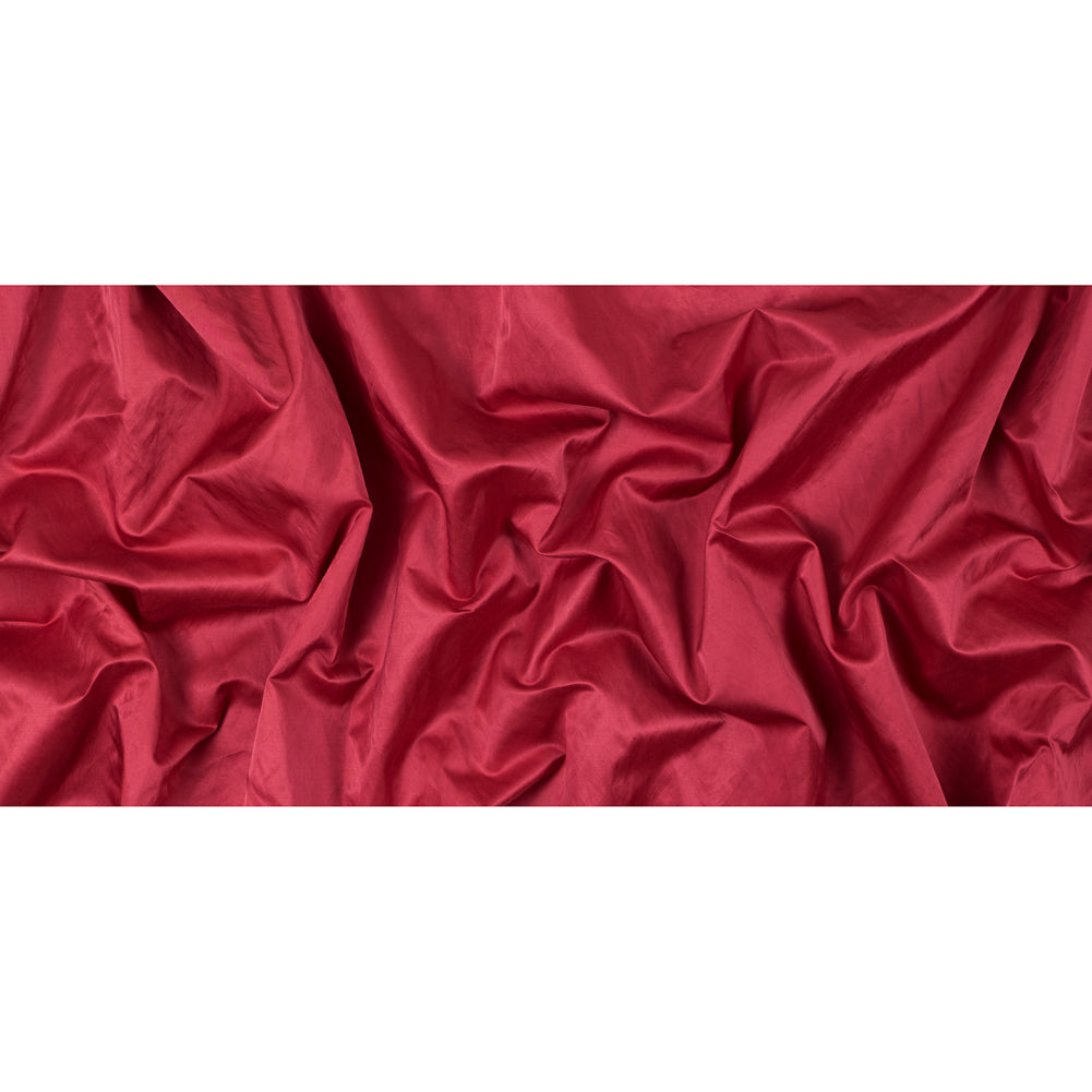 Cranberry Red Blended Polyester Satin - Full Cranberry Red Blended Polyester Satin - Full