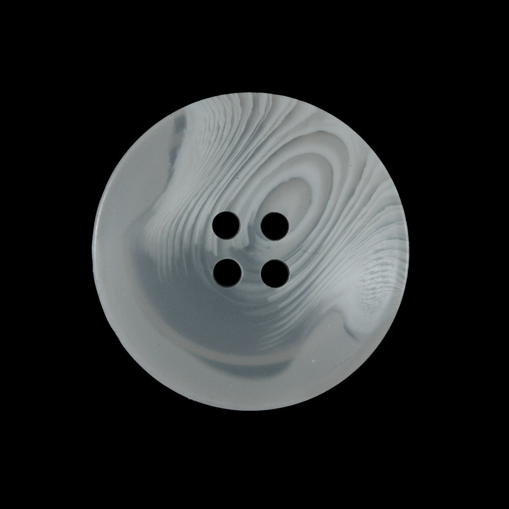 White Translucent Concaving Button - 40L/25mm White Translucent Concaving Button - 40L/25mm
