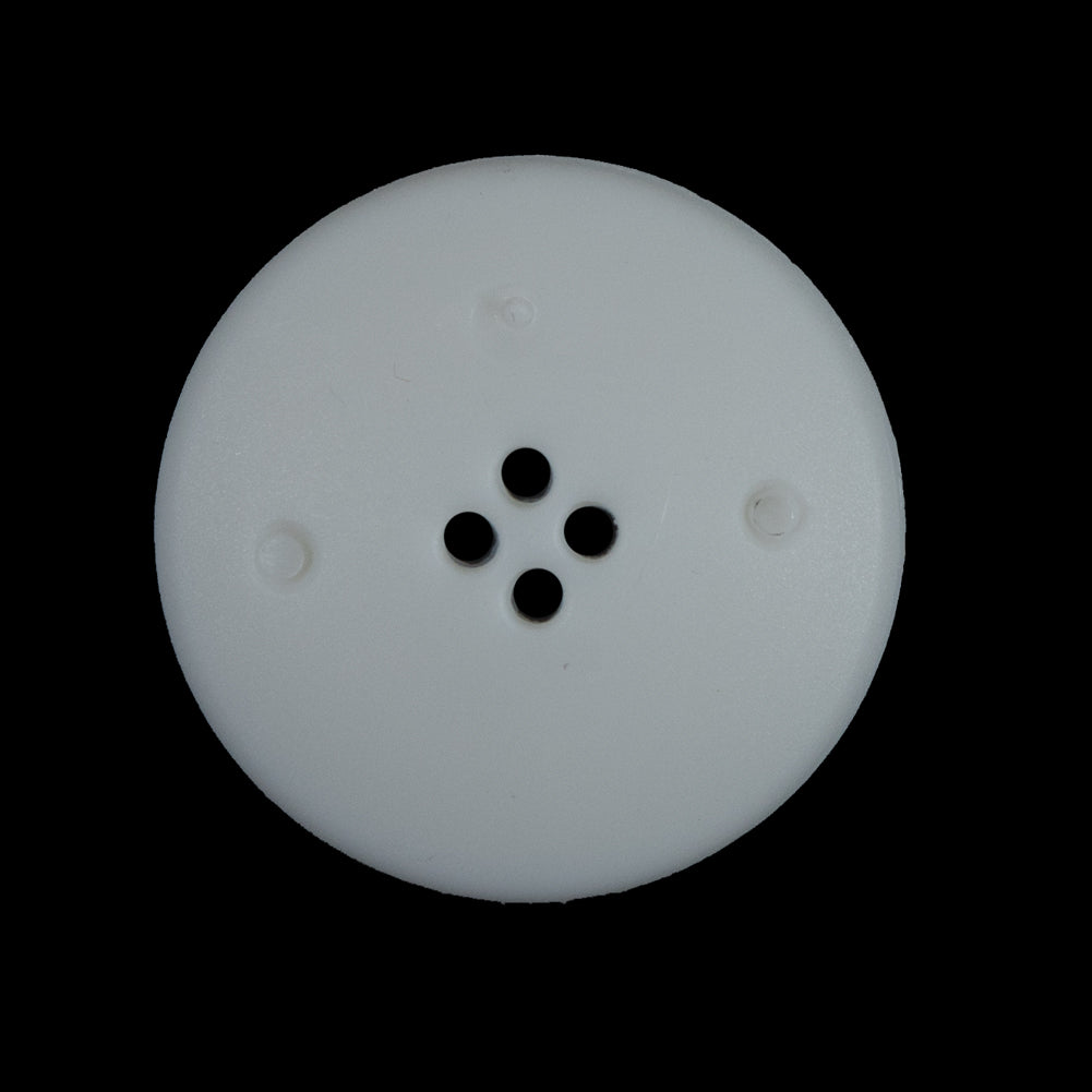 White Strands of Pearls Beveled Textured 4-Hole Button - 44L/28mm Detail White Strands of Pearls Beveled Textured 4-Hole Button - 44L/28mm Detail