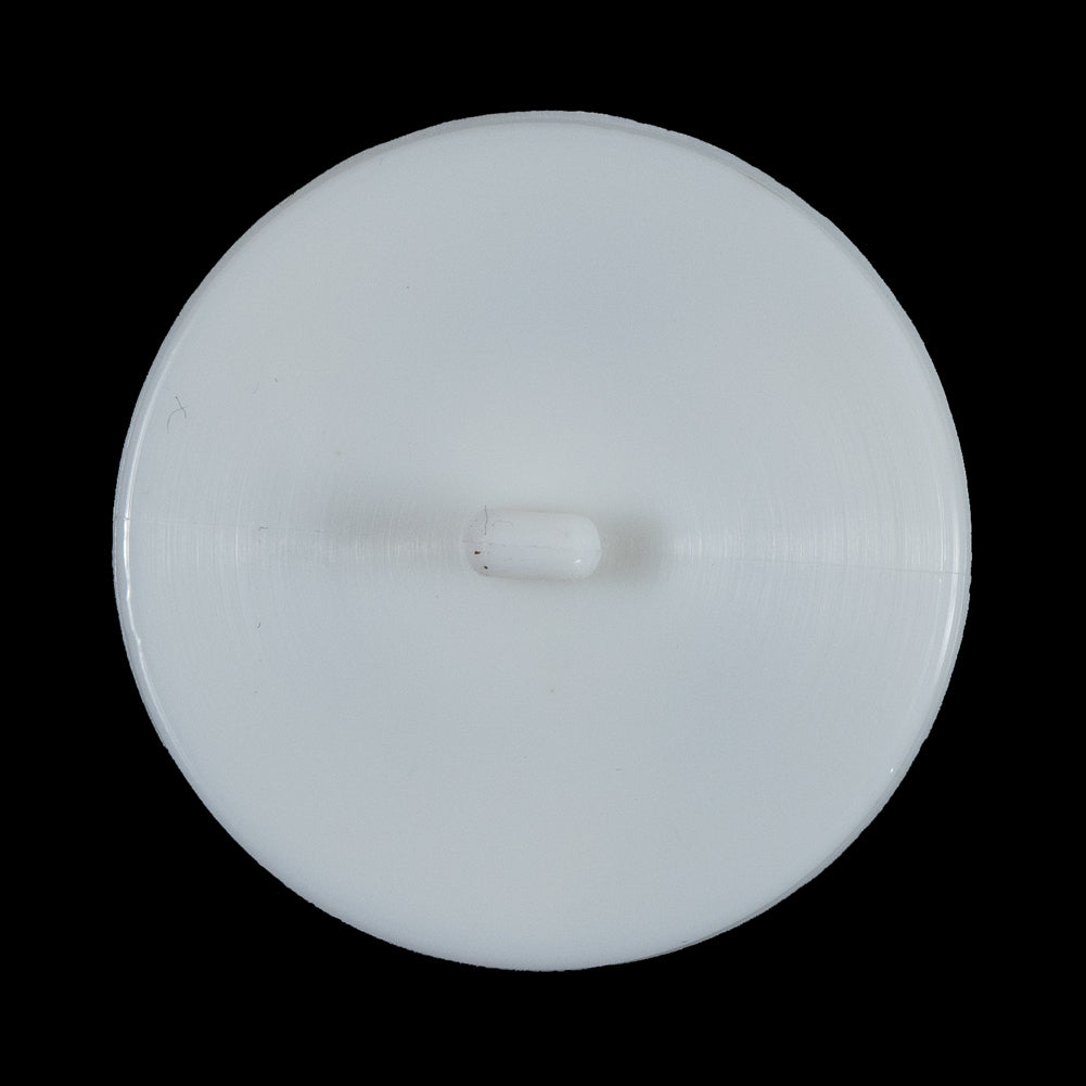 White Textured Shank-Back Button - 60L/38mm - Detail White Textured Shank-Back Button - 60L/38mm - Detail