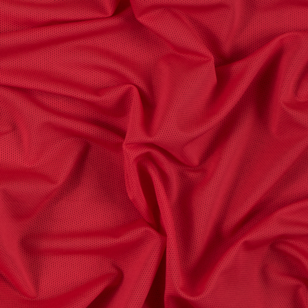 Neon Orange Stretch Mesh with Wicking Capabilities Neon Orange Stretch Mesh with Wicking Capabilities