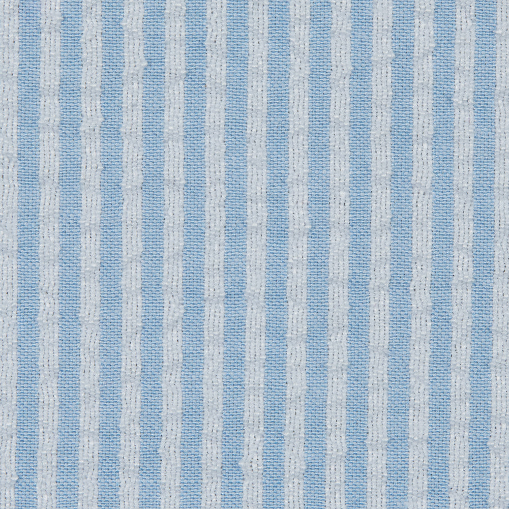 Dewey Light Blue Candy Striped Seersucker Dewey Light Blue Candy Striped Seersucker