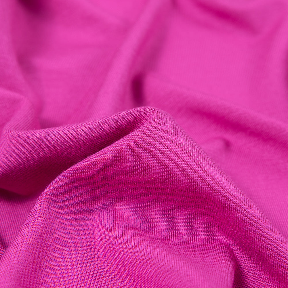 Pink Stretch Rayon Jersey Detail Pink Stretch Rayon Jersey Detail