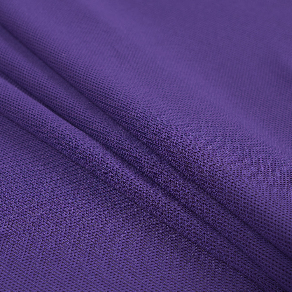 Black Purple Stretch Mesh with Wicking Capabilities Folded Black Purple Stretch Mesh with Wicking Capabilities Folded