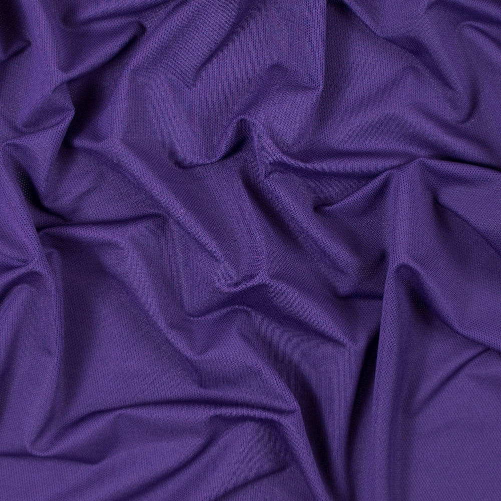 Black Purple Stretch Mesh with Wicking Capabilities Black Purple Stretch Mesh with Wicking Capabilities