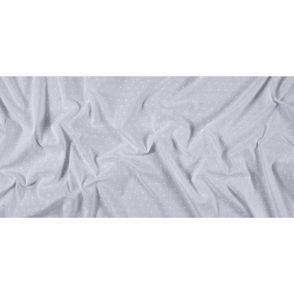 White Cotton Swiss Dot Full White Cotton Swiss Dot Full