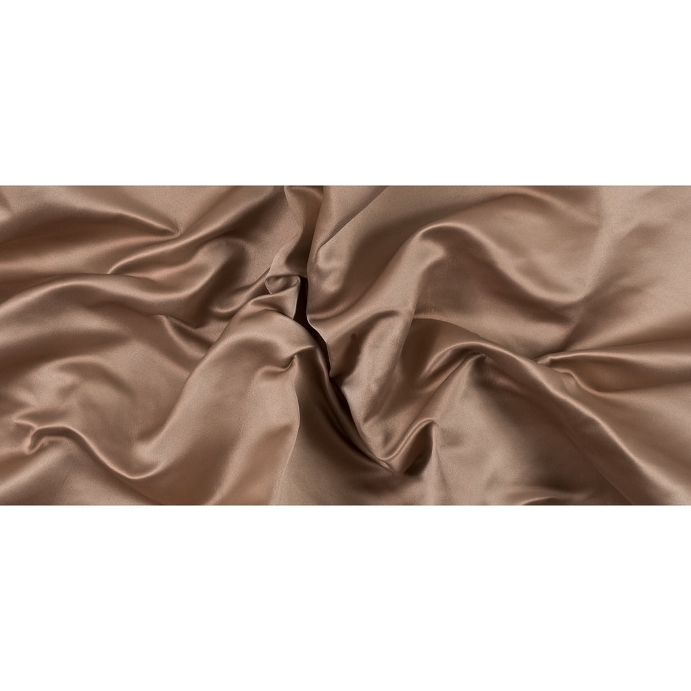 Beige Double Faced Duchesse Satin Full Beige Double Faced Duchesse Satin Full
