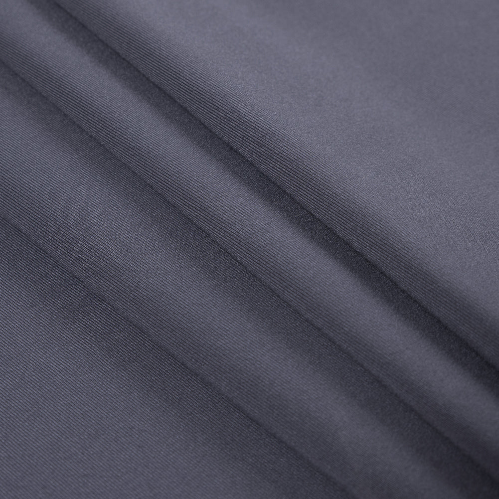 Metal Gray Stretch Eclon Jersey - Detail Metal Gray Stretch Eclon Jersey - Detail