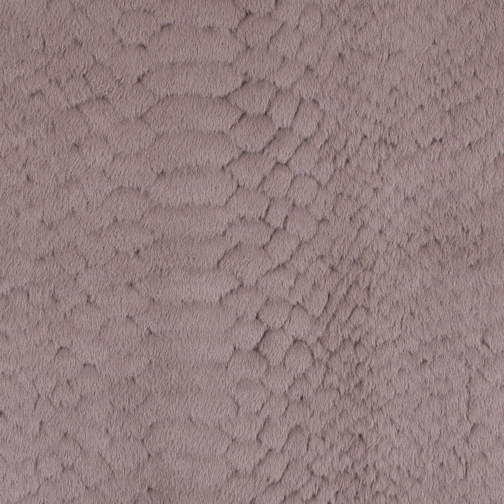 Taupe Silky Embossed Stretch Faux Fur Taupe Silky Embossed Stretch Faux Fur