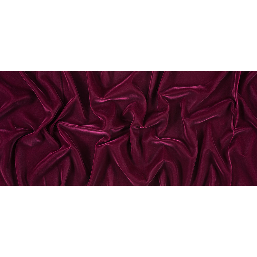 Luxury Lyons Velvet - Tuscan Wine Red - Leander Collection Folded Luxury Lyons Velvet - Tuscan Wine Red - Leander Collection Folded