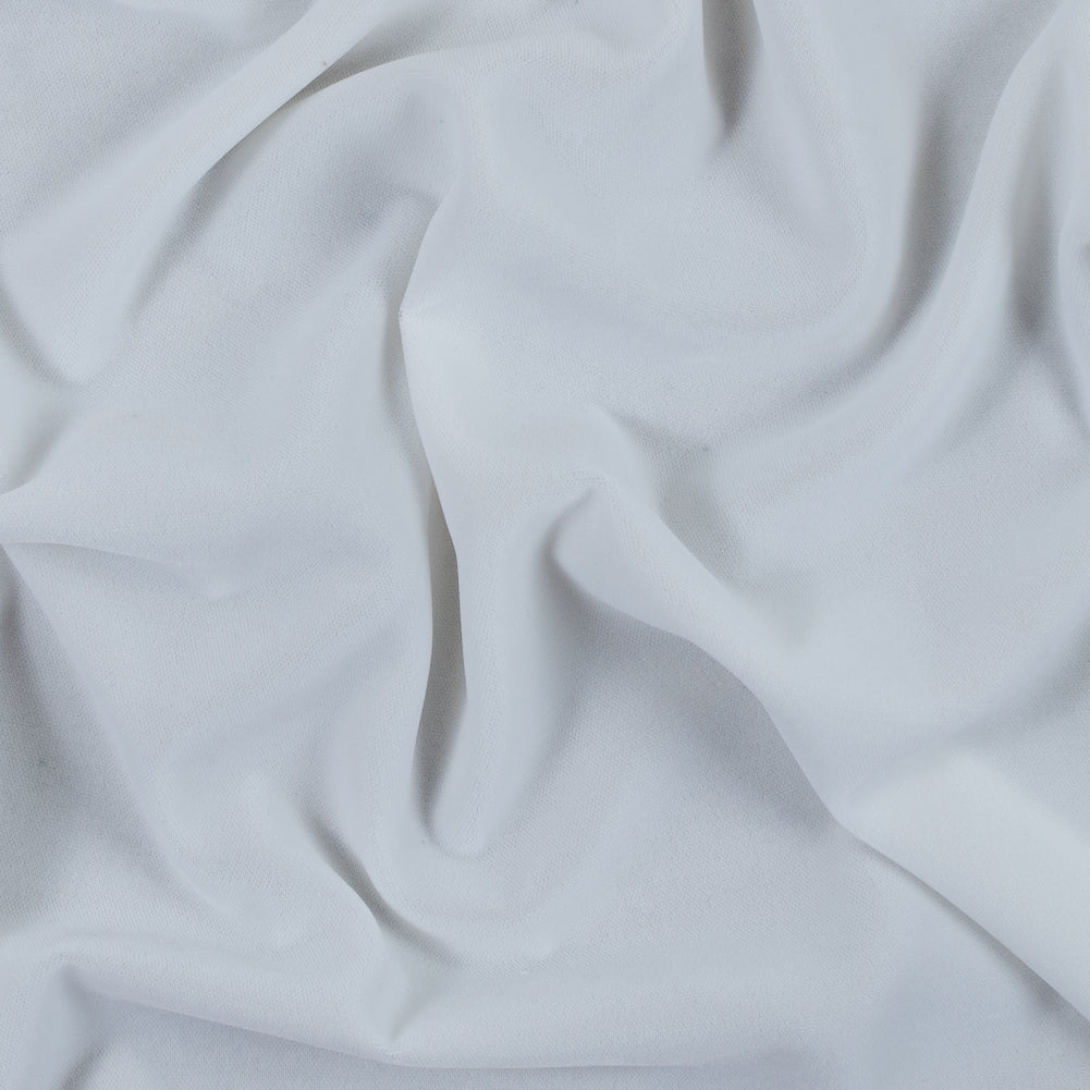 White 100% Micro Polyester Velvet White 100% Micro Polyester Velvet