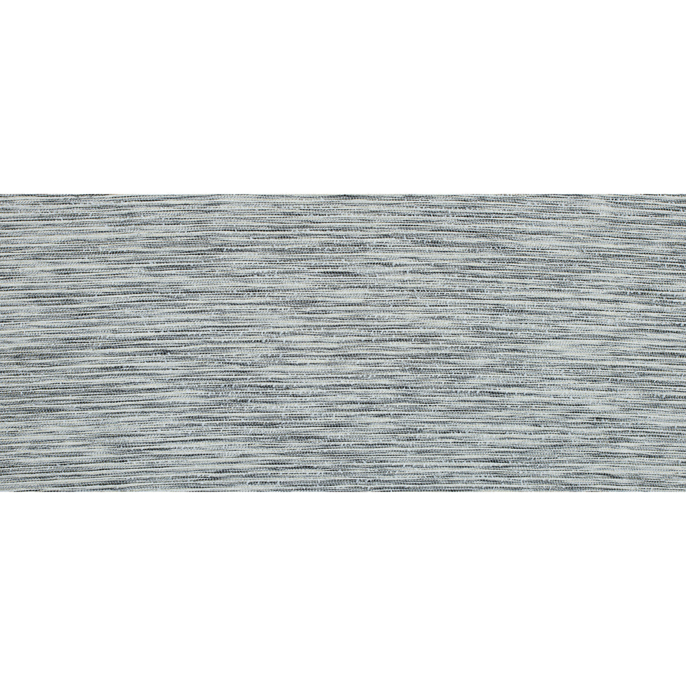Black, Winter White and Metallic Gold Polyester Tweed - Folded Black, Winter White and Metallic Gold Polyester Tweed - Folded
