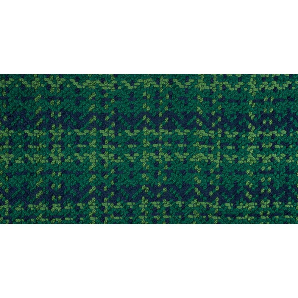 Evergreen and Eclipse Blended Wool Tweed - Full Evergreen and Eclipse Blended Wool Tweed - Full