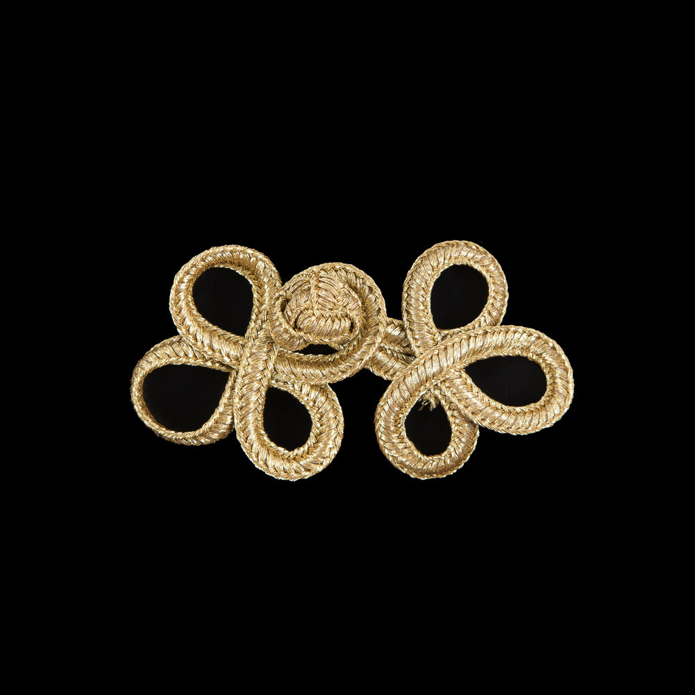 Gold Frog Closure - 2.5 x 1.375 Gold Frog Closure - 2.5 x 1.375