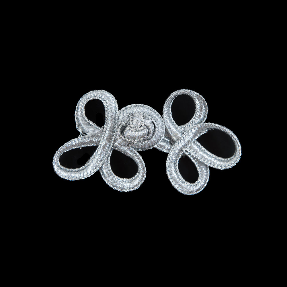 Silver Frog Closure - 2.5 x 1.375 Silver Frog Closure - 2.5 x 1.375