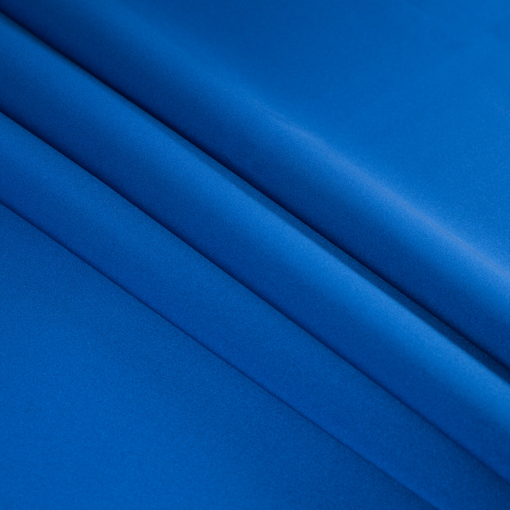 Royal Blue Polyester Satin Folded Royal Blue Polyester Satin Folded