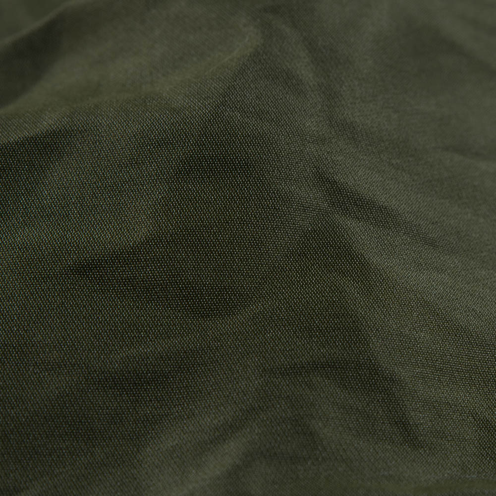 Chive Green Sturdy Polyester Twill - Detail Chive Green Sturdy Polyester Twill - Detail